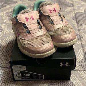 Under Armour Toddler Girl Sneakers Size 10
